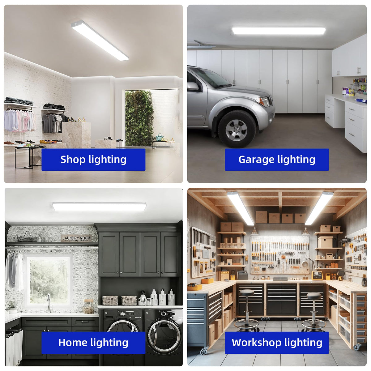 Hykolity ETL certified wraparound ceiling light for safety and reliability.