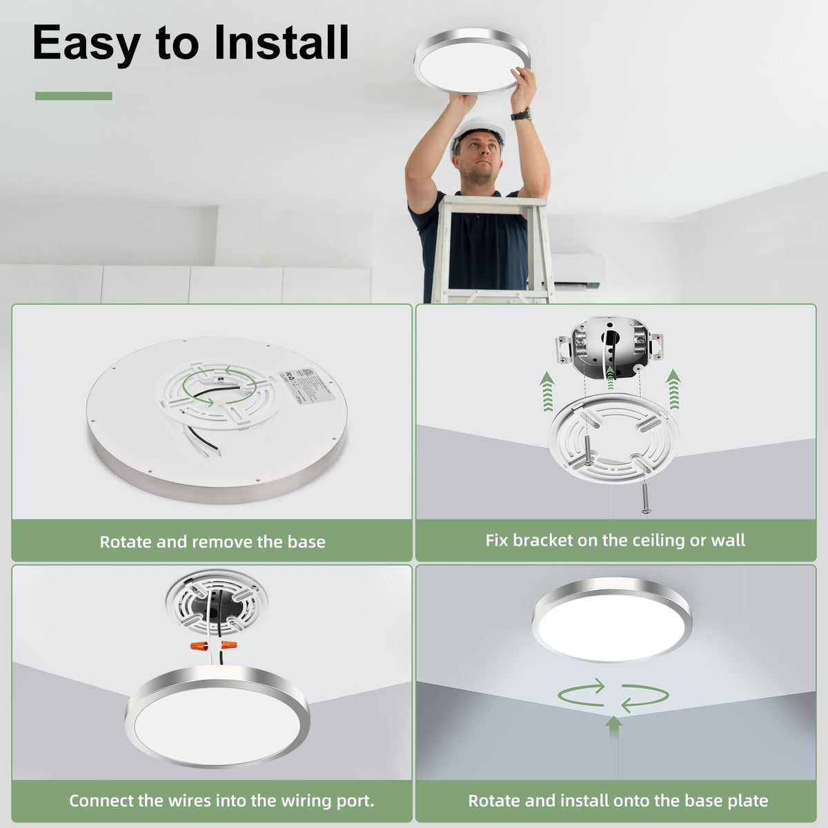 Hykolity ideal for kitchen bedroom or closet lighting
