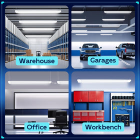 Hykolity chain hanging kit for garage mounting