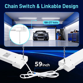 hykolity plug-and-play installation with cord and mounting options
