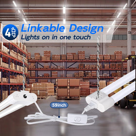 Hykolity plug-and-play power cord enables quick, tool-free setup.