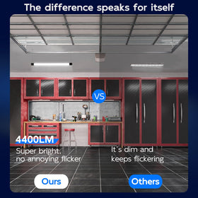 Hykolity plug-in power cord allows quick, tool-free setup.