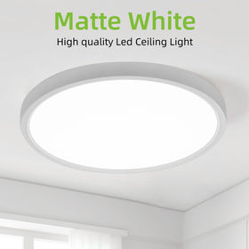 Hykolity slide-and-lock mounting bracket simplifies safe ceiling installation.