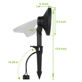 hykolity weatherproof LED light suitable for wet locations
