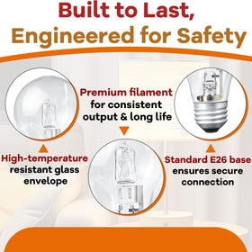 Hyparade 043168787963 bulbs base-e26 closeup shows standard socket compatibility