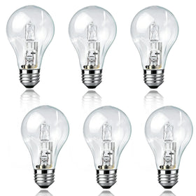 Hyparade 6-pack bulbs product shot with E26 base and broad compatibility