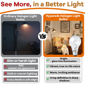 Hyparade chandelier bulbs provide elegant brightness for dining areas.