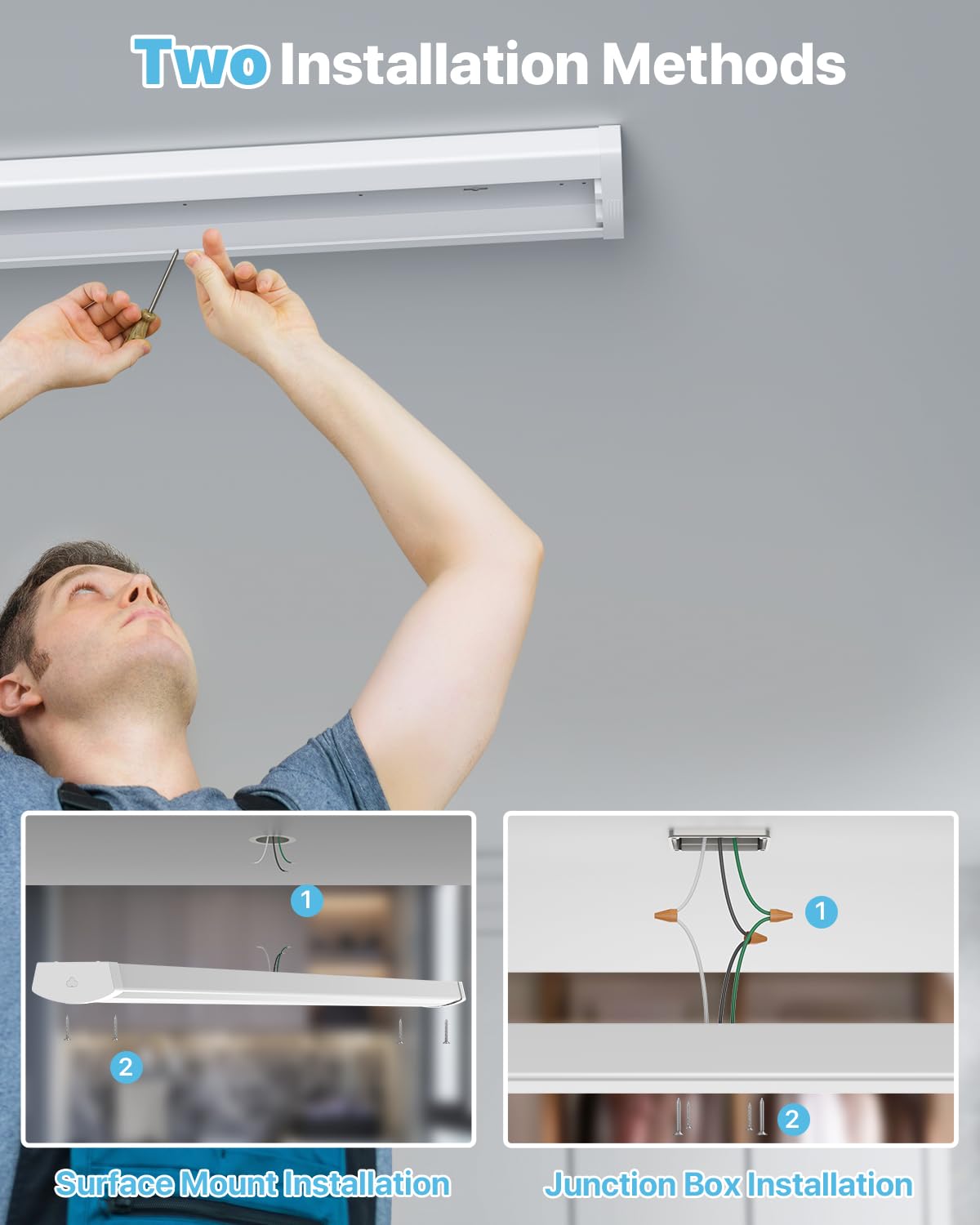 Hyperlite 120V operation powers reliable workshop lighting