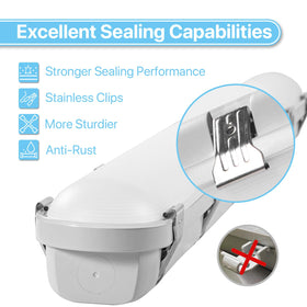 Hyperlite 65W fixture—easy to install with pre-wired cables and simple latch.