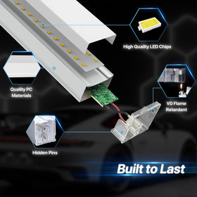 Safe design with concealed pins prevents wiring exposure in busy spaces.