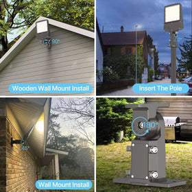 HYPERLITE IP65 weatherproof exterior for rain and snow