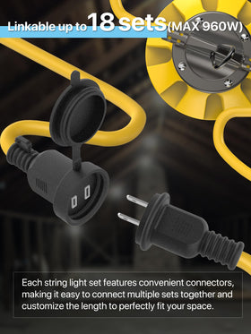 HYPERLITE snap-hook design enabling quick, tool-free installation.