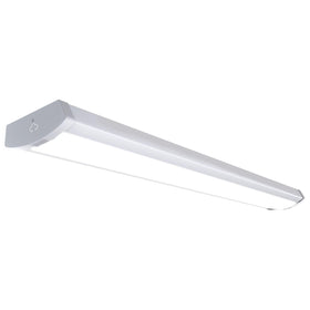 Hyperlite wraparound light ceiling installation for bright garages.