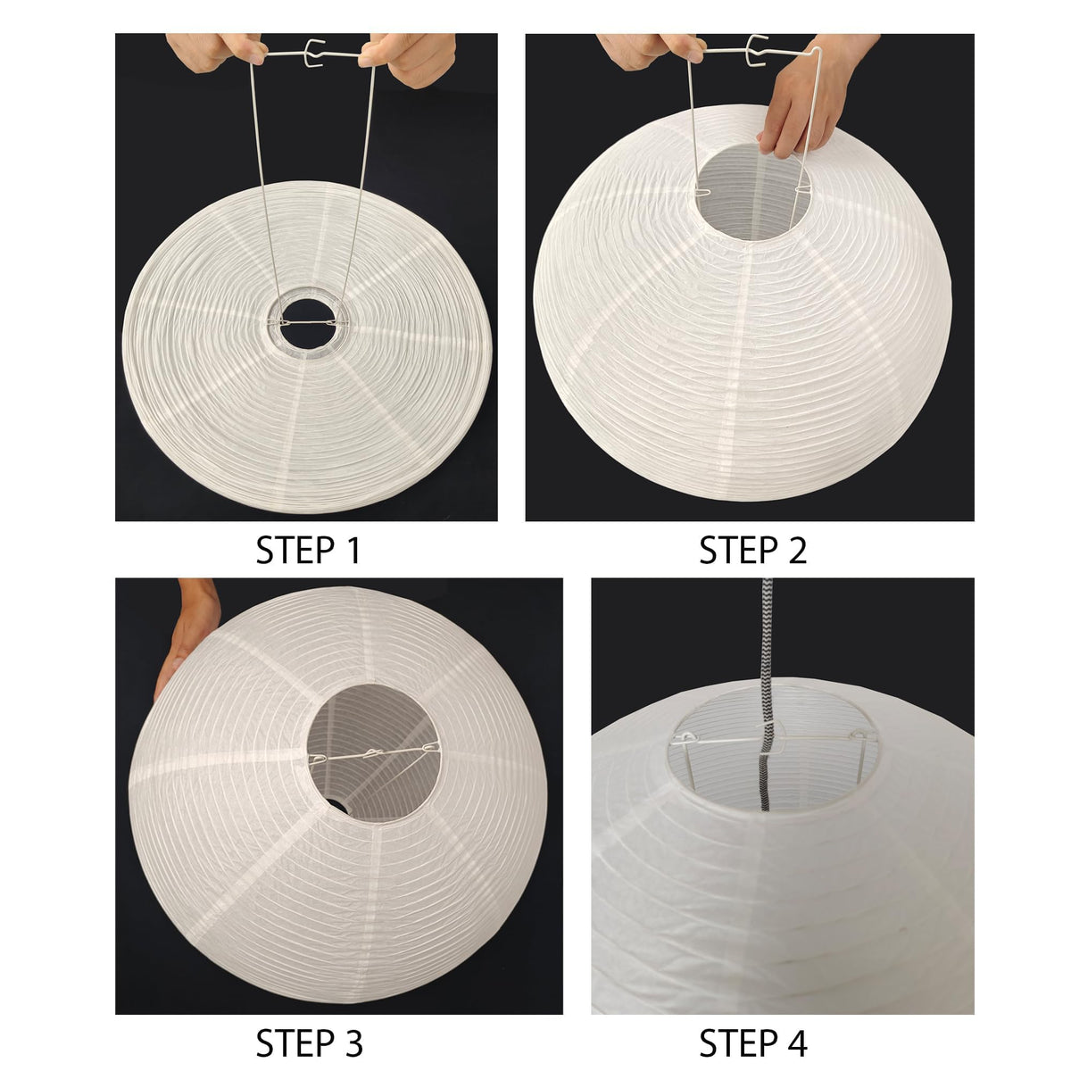 Hytsoeee versatile lantern shade supports warm and soft ambient lighting.