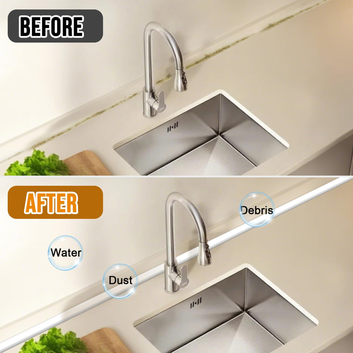 Hzetuu peel-and-stick installation enables tool-free setup.