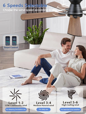 iacaf silent DC motor ensures quiet operation for bedrooms.