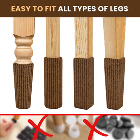 IAMZAY machine-washable chair leg socks for simple care and longevity.