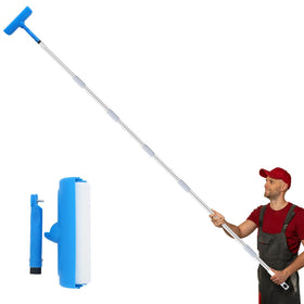 IAOVAW ceiling paint roller guard minimizes splatter for clean ceilings.