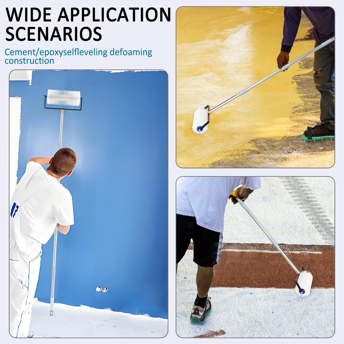 IAOVAW nail boards used as guides during epoxy application