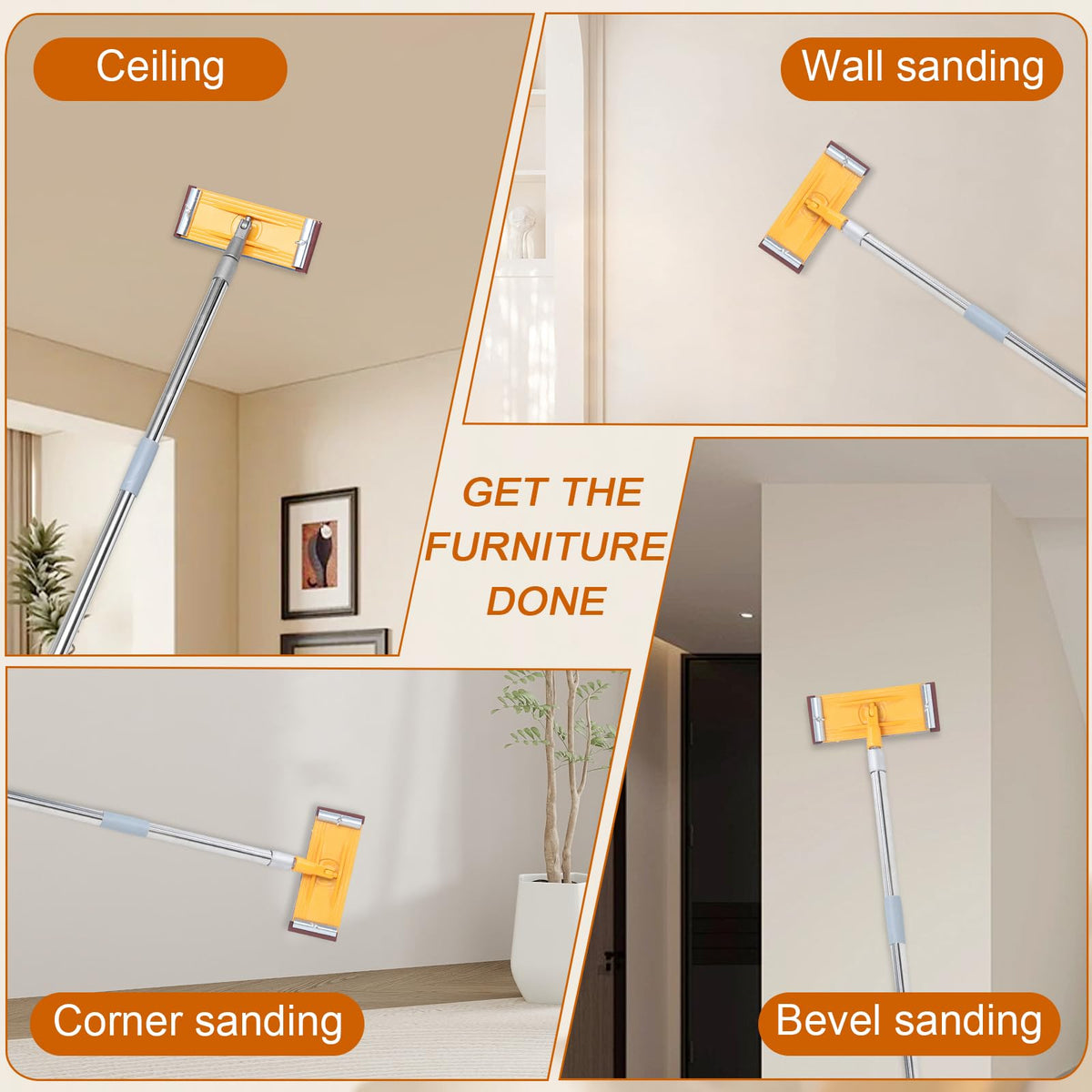 IAOVAW sanding sheets kit includes five grits for versatile prep