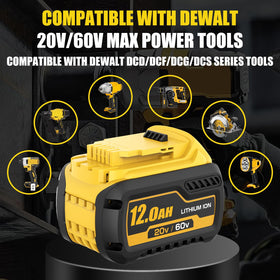 Ibanti LED indicators on the battery simplify charge status checks.