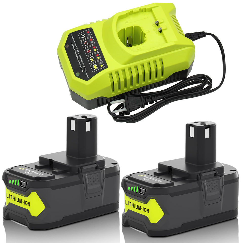Ibanti Ryobi P108 battery 8000mAh extending cordless tool runtime