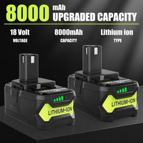 Ibanti Ryobi P117 charger 18V with clear LED indicators