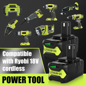 Ibanti Ryobi P190 battery designed for extended projects