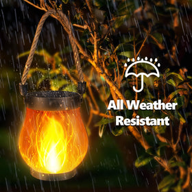 iBaycon Gen2 warm-white glow creates cozy outdoor ambience