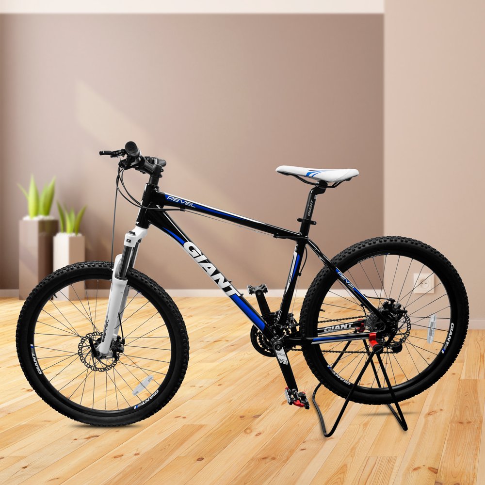 Ibera Easy Utility Stand rear-wheel elevated for effortless maintenance.