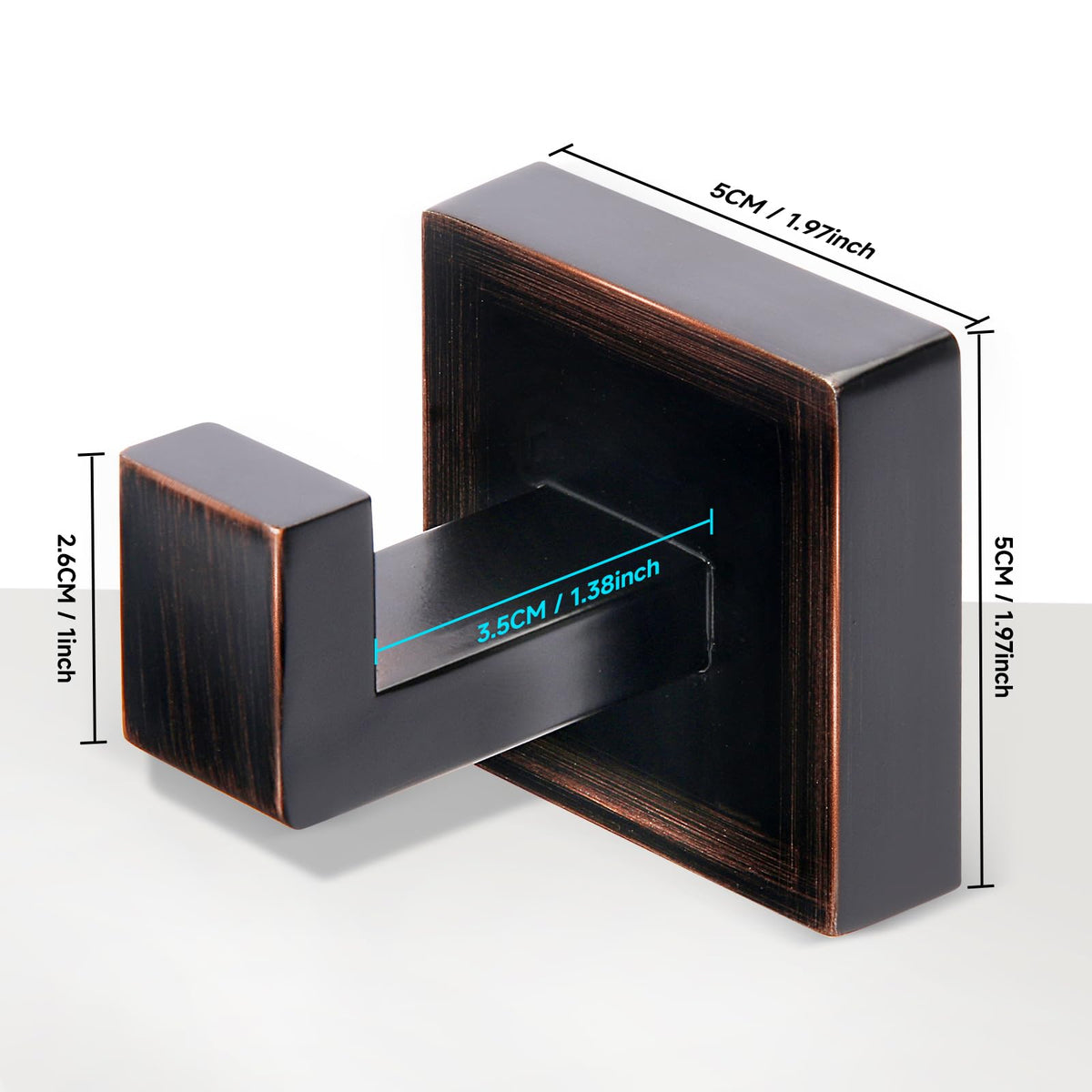 IBosins versatile wall hooks for robe towel and coat storage