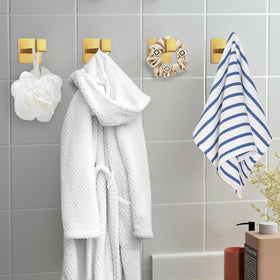 IBosins square-design towel hook adds modern style to any bathroom