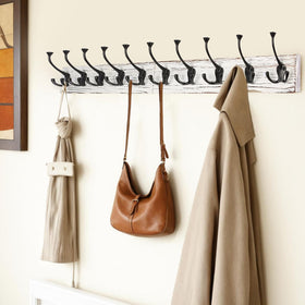 IBosins vintage white pine boards exude rustic charm and warmth.