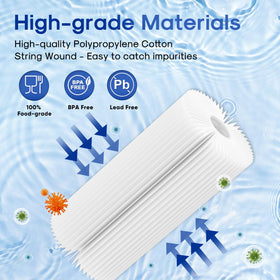 ICEPURE certifications badge signals safety and compliance for filtration systems.