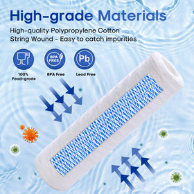 ICEPURE compatible models illustration highlights easy fit in standard housings.