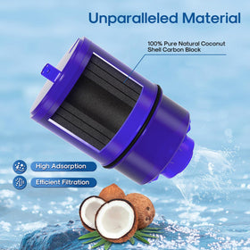 ICEPURE filter replacement for rf3375 pack improves water clarity and reduces impurities.