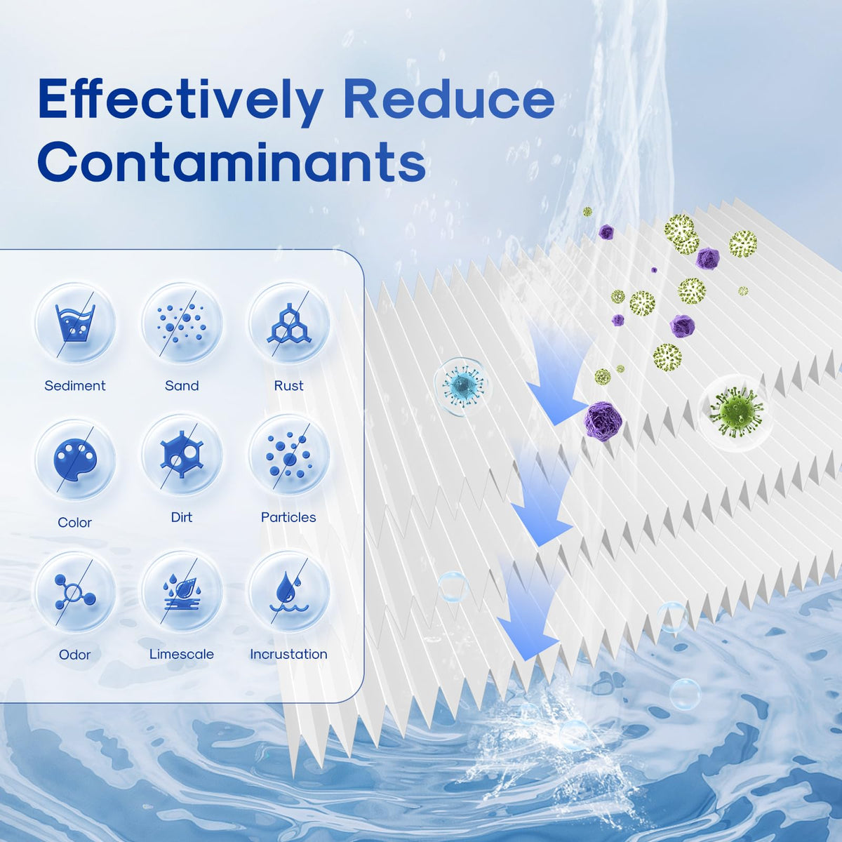 ICEPURE two-component PET+CO-PET construction enhances durability.