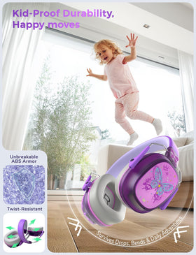 iClever 60-hour playtime battery life shown for extended use