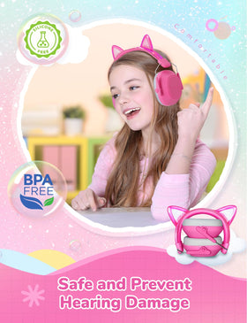 iClever kid-friendly earmuffs for autism sensory support