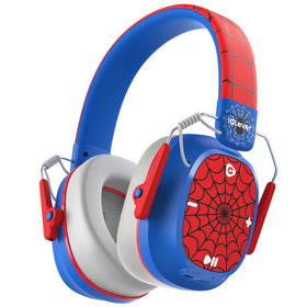 iClever noise-cancelling headphones folded for travel, compact and ready for school or trips.