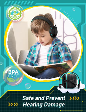 iClever safety certifications logos indicating trusted hearing protection