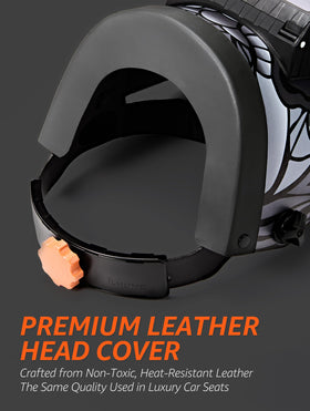 Iconic Weld vulcanized shell protects against sparks and heat