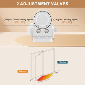 ICOOCKIT aluminum steel door compatibility for versatile entryways