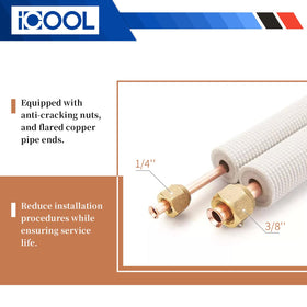 ICOOL embossed polyethylene film and foam layer enhances durability