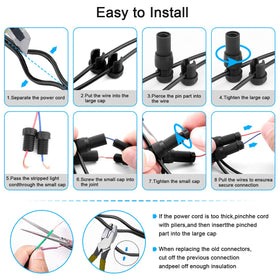 iCreating brass pins and durable shell for reliable outdoor lighting connections