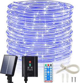 ICRGB complete kit includes remote, solar panel, and accessories