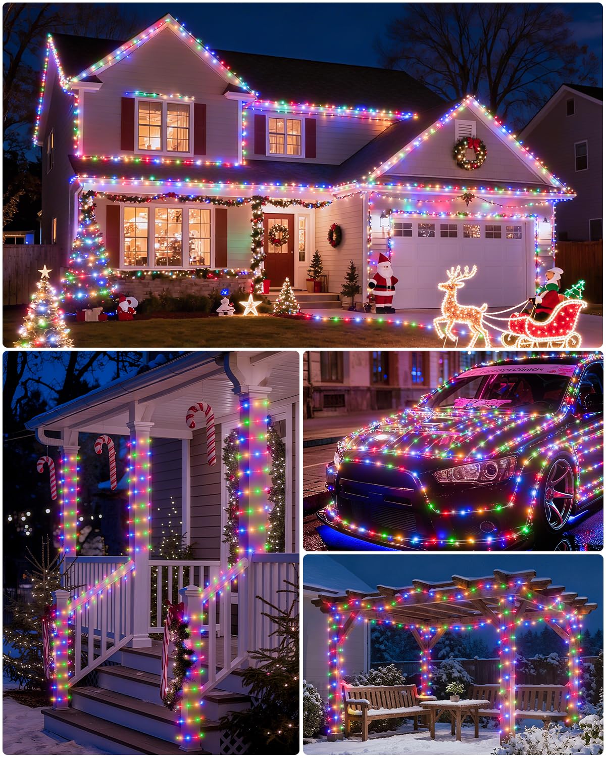 Flexible PVC tube keeps the glow safe around kids and pets
