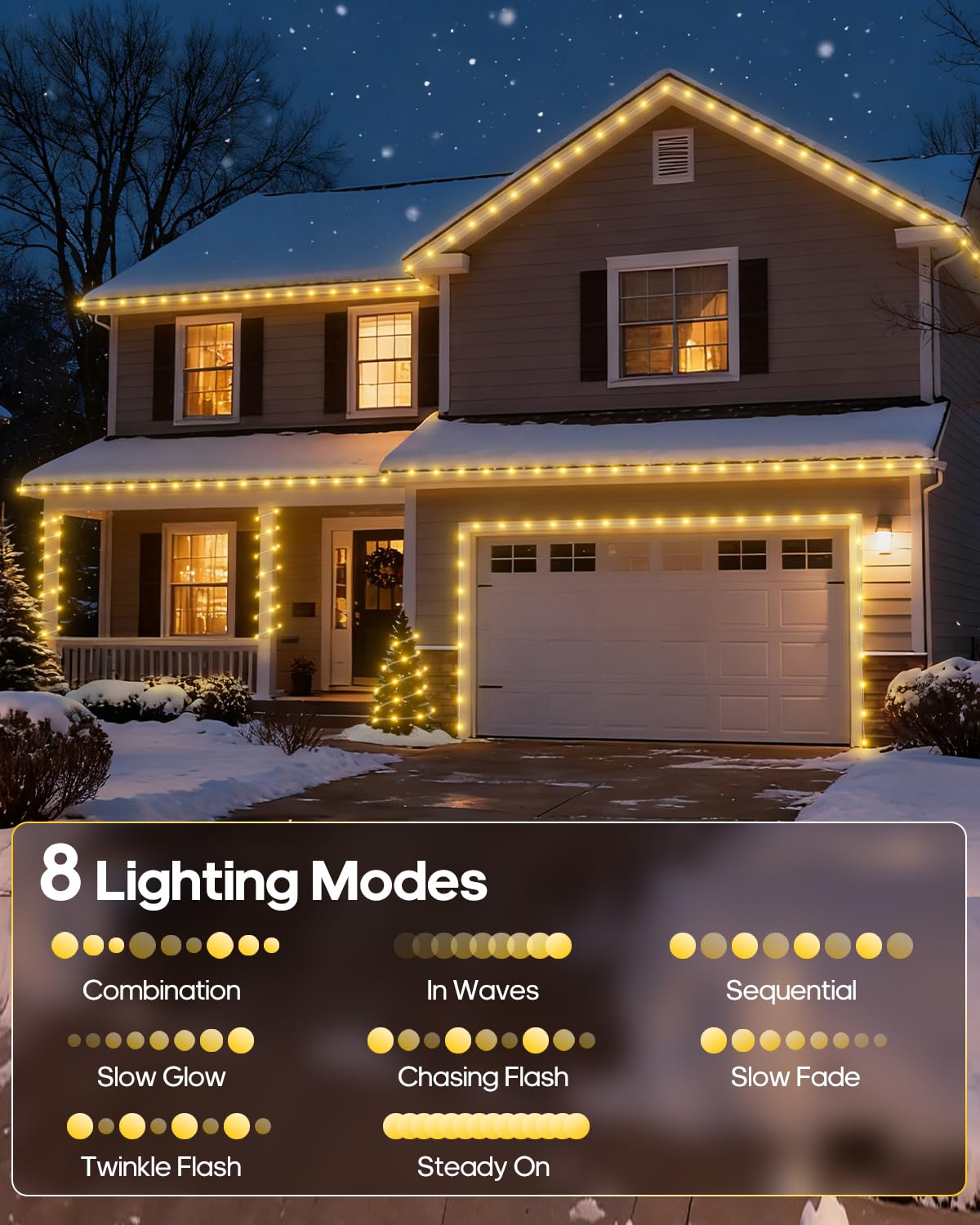ICRGB ideal for indoor and outdoor decorations during holidays.