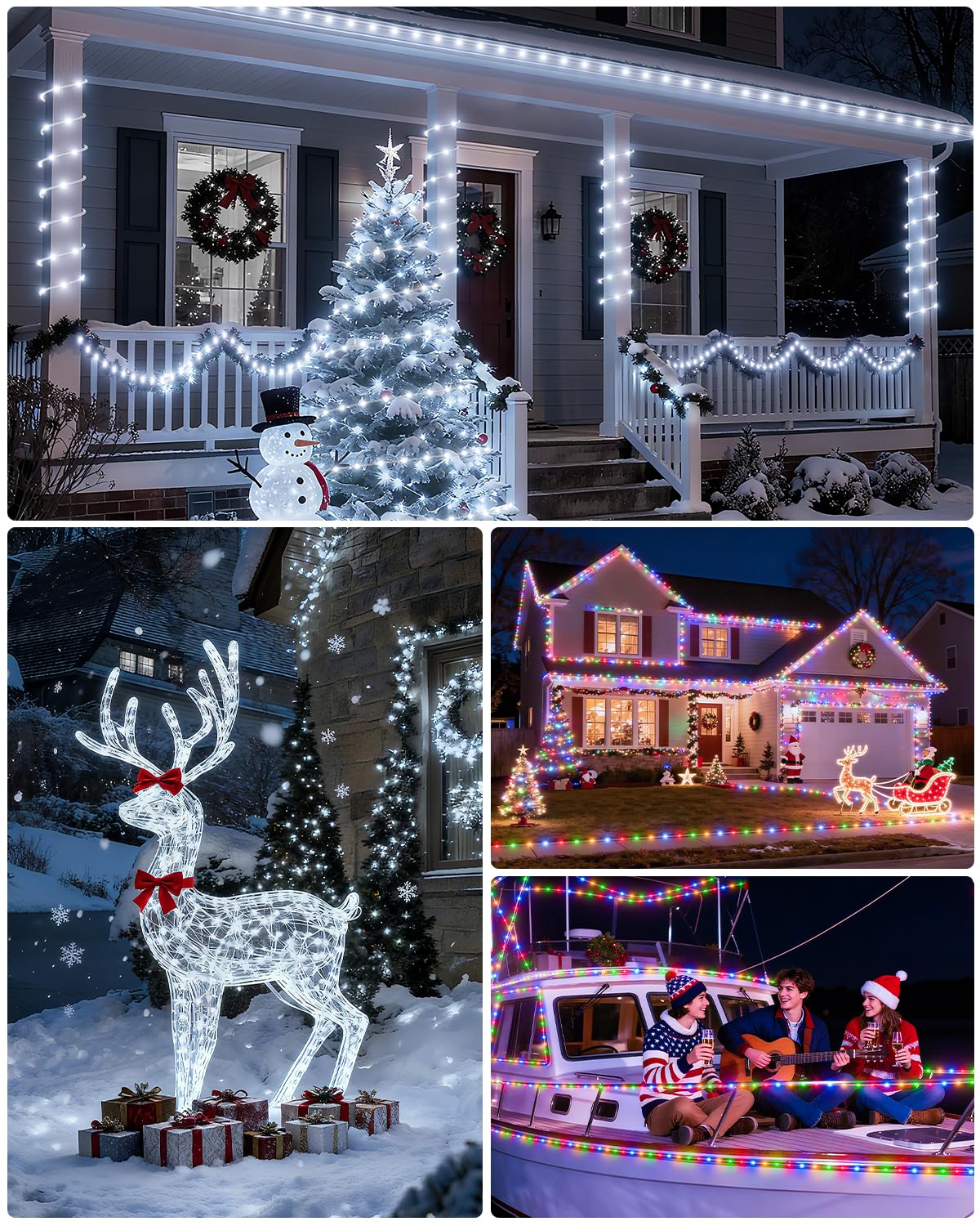 ICRGB ideal for outdoor Christmas, weddings, and backyard celebrations.
