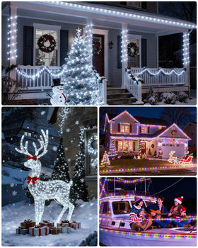 ICRGB ideal for outdoor Christmas, weddings, and backyard celebrations.